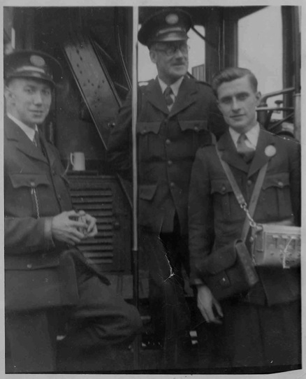 Birmingham Corporation Tramways crew 1951