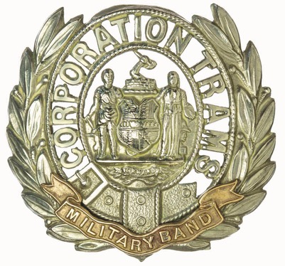 Birmingham Corporation Tramways Military Band Cap badge