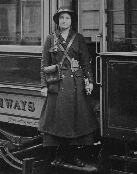 Birmingham Corporation Trmaways Great War conductress