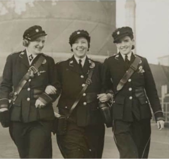Blackpool Corporation Tramways Second World War tram conductresses