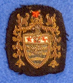 Blackpool Corporation Tramways inspector's cap badge