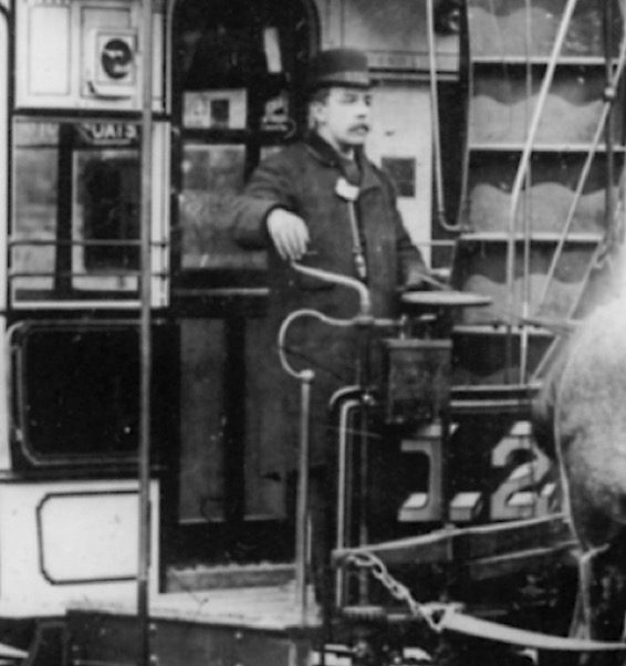 Bristol Tramways and Carriage Company horse tram driver