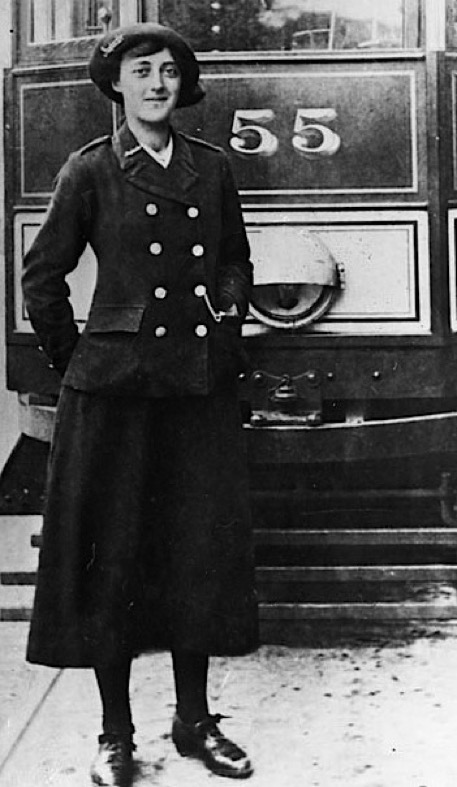Blackburn Corporation Tramways inspectress Mary Muir Great War