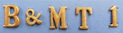 Birmingham and Midlands Tramways collar badge