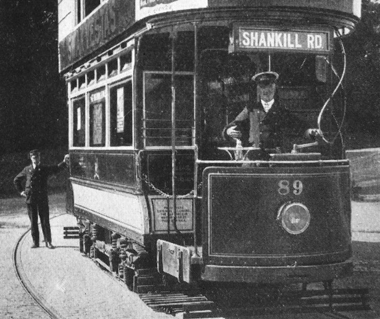 Belfast Corporation Tramways Tram No 89