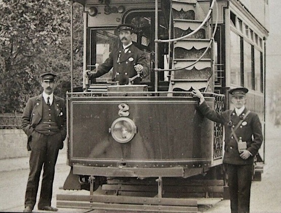 Bath Electric Tramways Tram No 2 and circa 1904