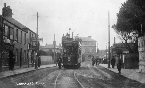 Bournemouth Corporation Tramways Tram No 54 circa 1912