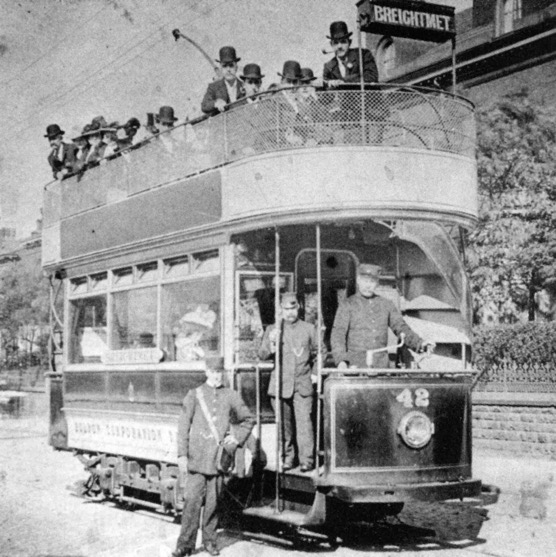 Bolton Corporation Tramways Tram No 42 1900