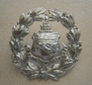 Barrow Corporation Transport cap badge chrome