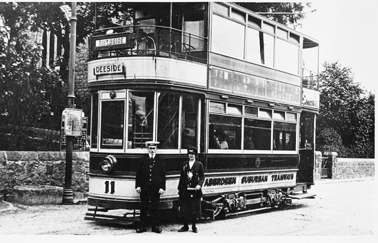 Aberdeen Suburban Tramways Tram No 11