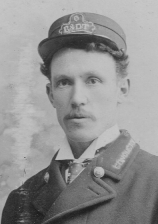Burnley and District Tramways Company conductor No 6