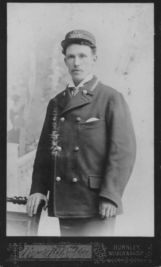 Burnley and District Tramways Company conductor No 6
