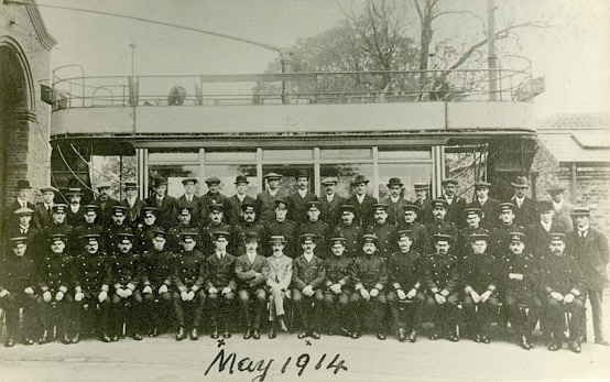 Bexley Council Tramways staff photo 1914