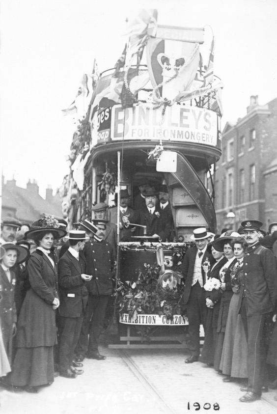 Burton upon Trent Corporation Tramways Tram No 5 1908