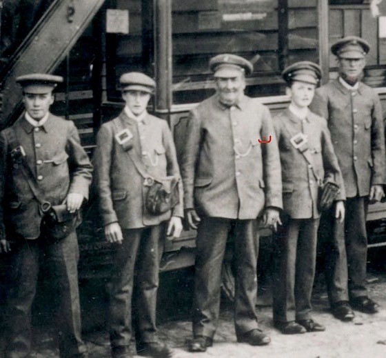 Brighton and Shoreham Tramways staff photo 1905