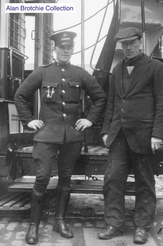 Lanark Tramways Company tram driver motorman