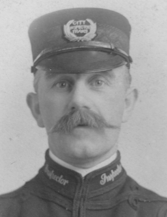 Hull City Tramways Inspector studio portrait