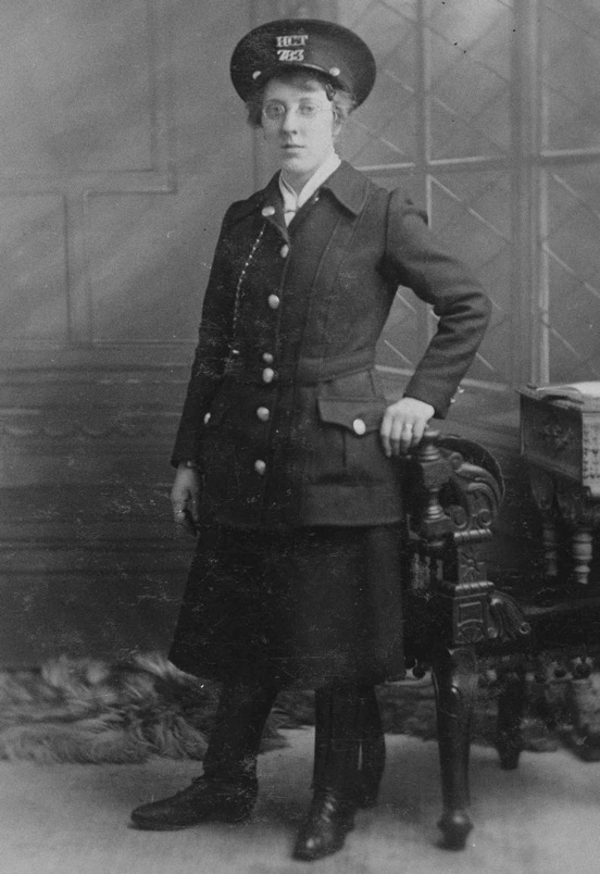 Hull City Tramways Great War conductress Alice Evans nee Deinty