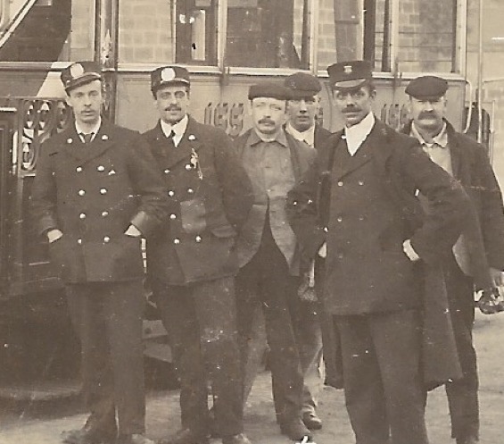 Leeds City Tramways inspector 1906