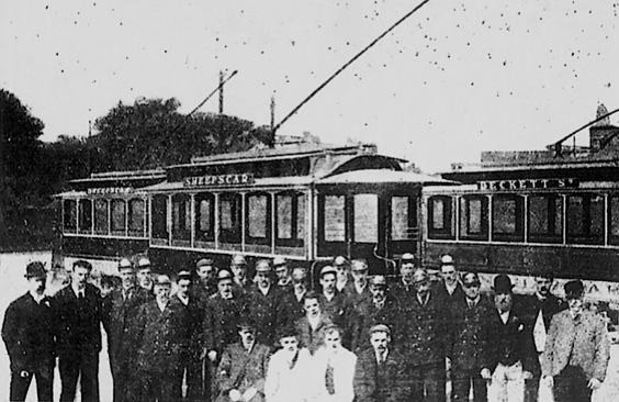 Leeds Roundhay Electric Tram staff
