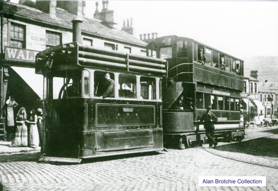 Huddersfield Corporation Tramways Steam Tram No 25