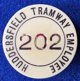 Huddersfield Tramway Employee Badge