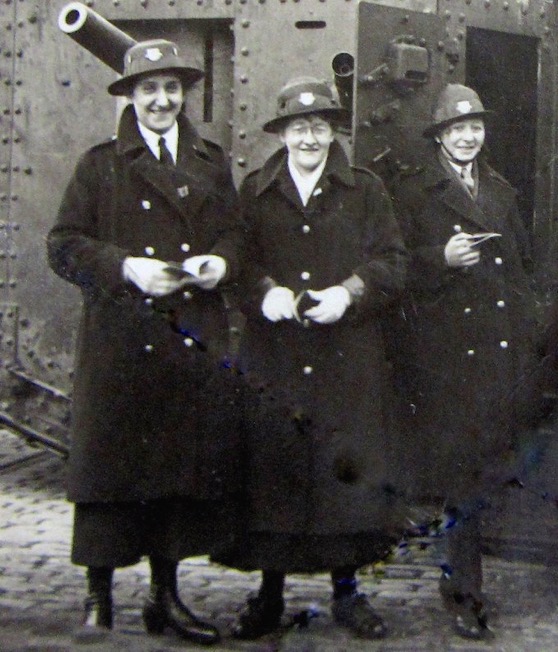 Leith Corporation Tramways Great War tram conductresses and motoresses