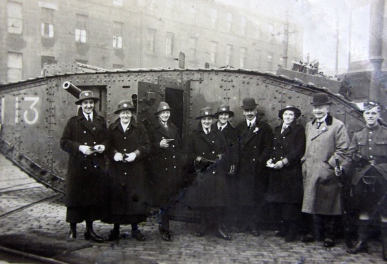 Leith Corporation Tramways female staff 1917