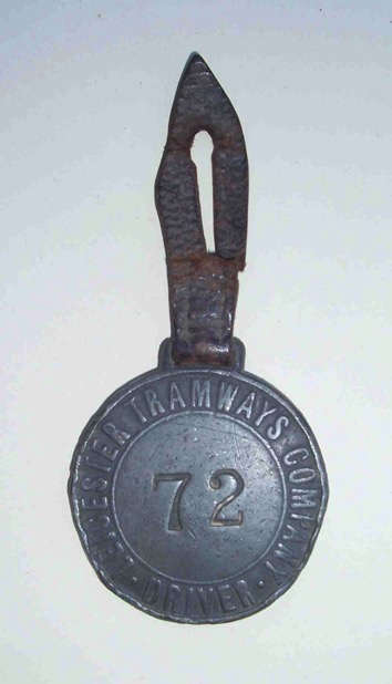 Leicester Tramways Company tram conductor's licence