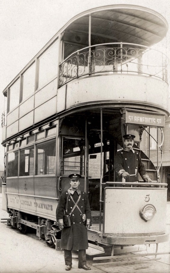 Lincoln City Tramways Tram No 5