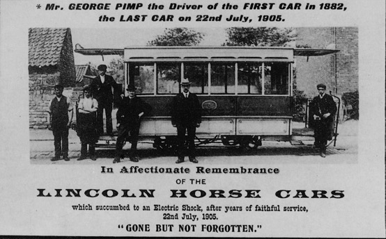 Lincoln Corporation Tramways Horse Tram No 8