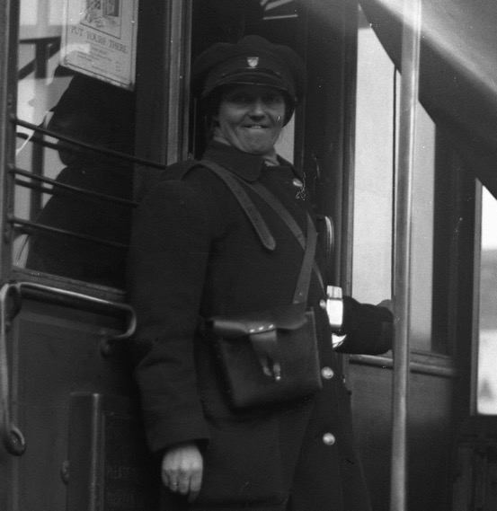 City of Lincoln tramways conductress