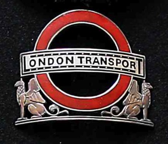 London Transport Regulator and Section inspector cap badge
