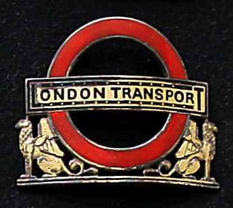 London Transport District Inspector cap badge