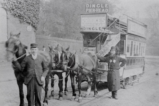 Liverpool Tramways and Omnibus Company Horse Tram Dingle