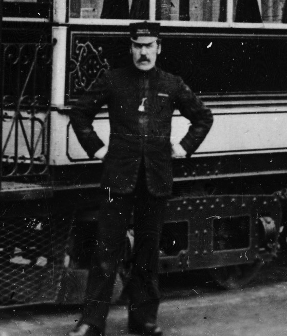 Hartlepool Electric Tramways Tram Inspector 1897
