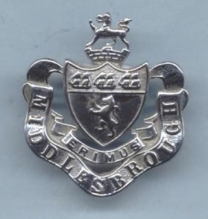 Middlesbrough Corporation cap badge