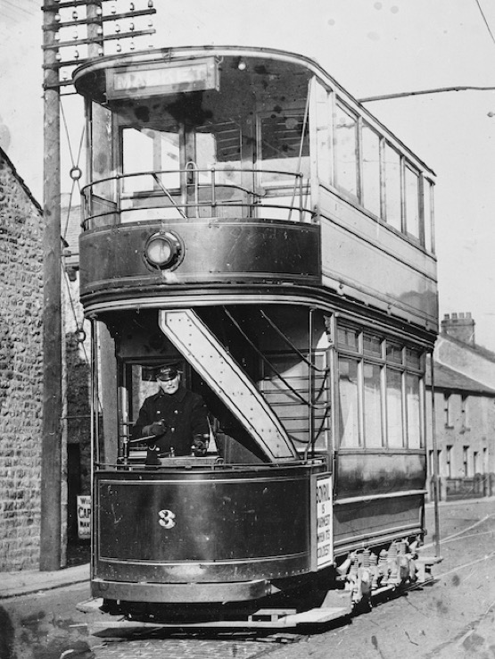 Lancaster Corporation Tramways Motorman William Gates 1927