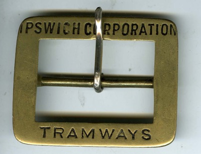 Ipswich Corporation Trmways cash bag buckle