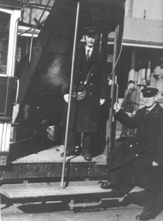Hill of Howth Tram conductor Jack Graham circa 1930