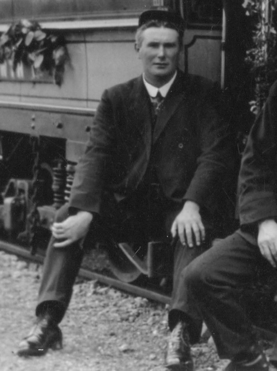 Hill of Howth Tram conductor pre Great War