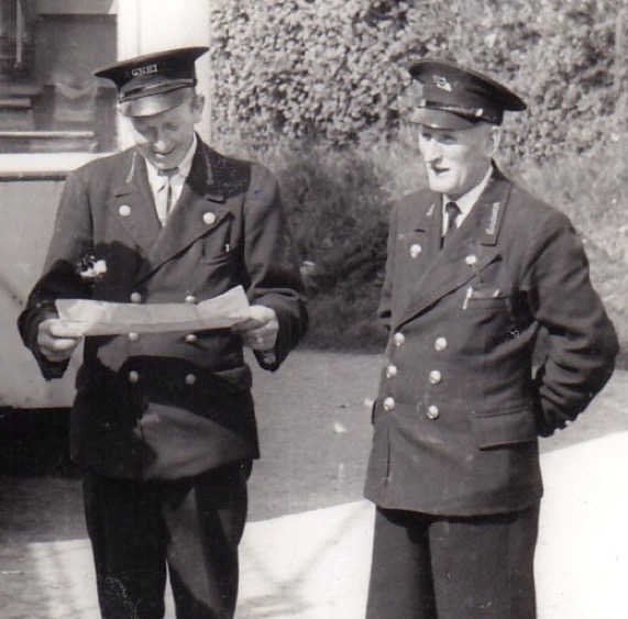 Hill of Howth tram drivers 1958
