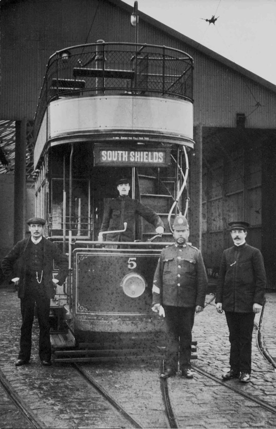 Jarrow and District Electric Tramways Tram No 5