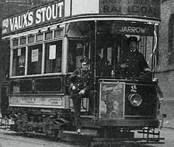 Jarrow and District Electric Tramways Tram No 2