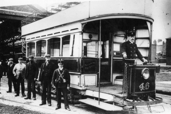 Middleton Electric Tramways tramcar No 46