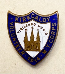 Kirkcaldy Volunteer Motor Corps Corps badge