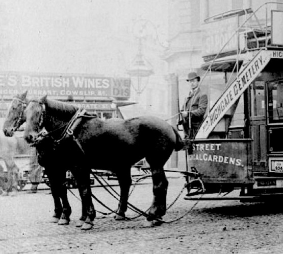London Street Tramways Horsecar No 32
