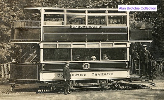 Kilmarnock Corporation Tramways Tram No 13