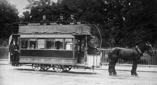 Ipswich Tramway Company Horse tram No 3