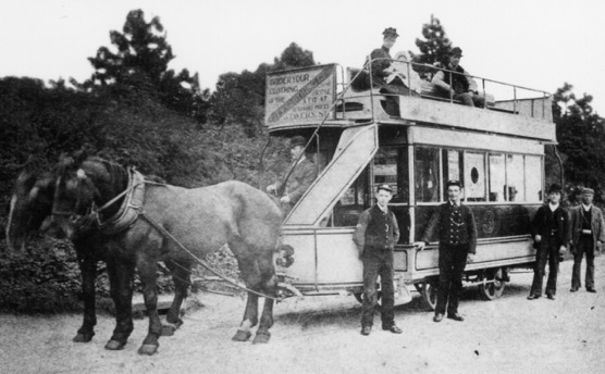 Ipswich Tramway Company Horse Tram No 3 Derby Road Station